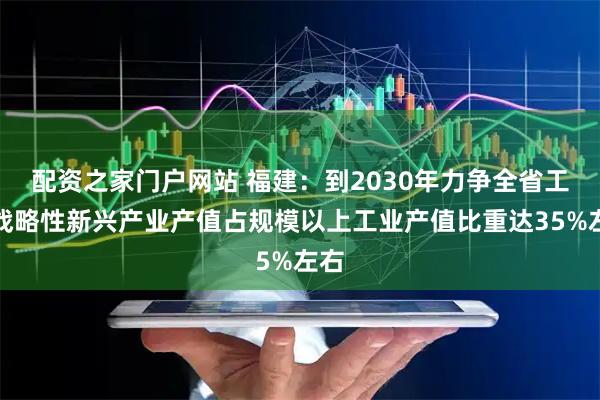 配资之家门户网站 福建：到2030年力争全省工业战略性新兴产业产值占规模以上工业产值比重达35%左右
